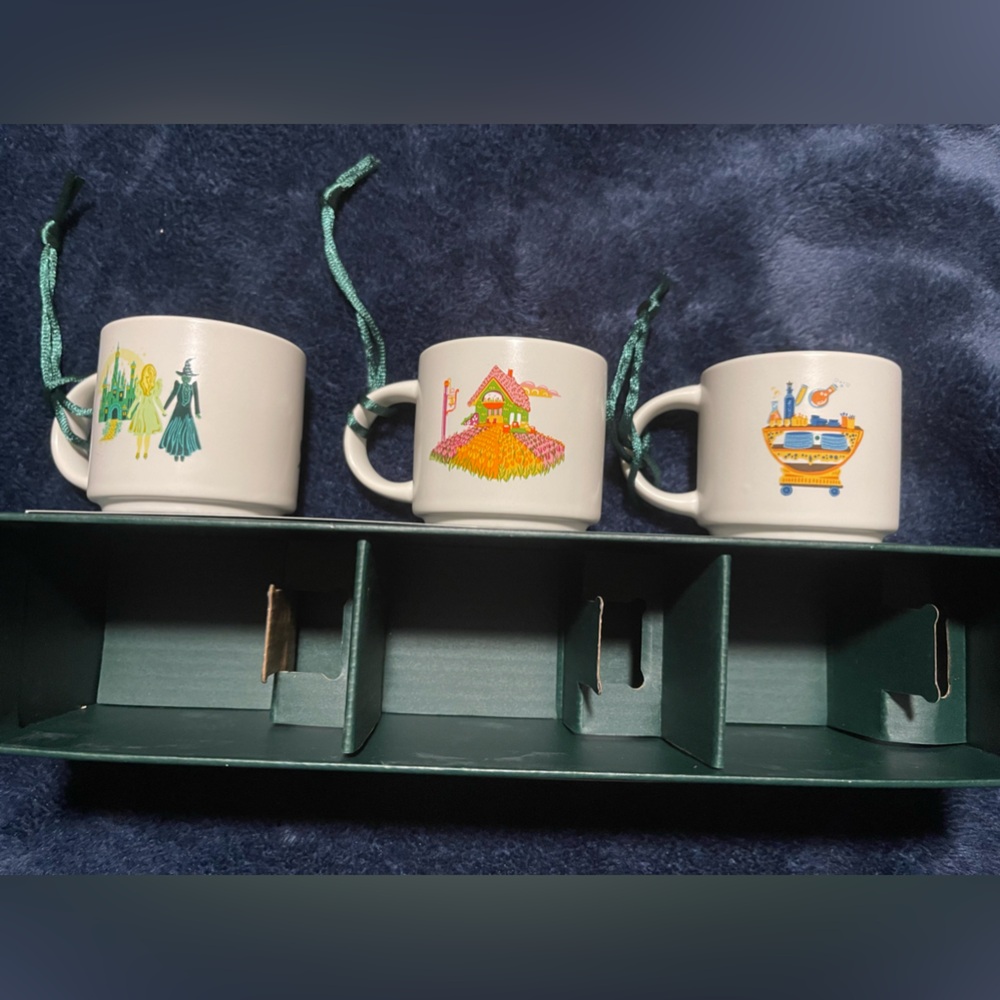 Rare Brand New Universal Studios Starbucks X Wicked Discovery Series Set of 3